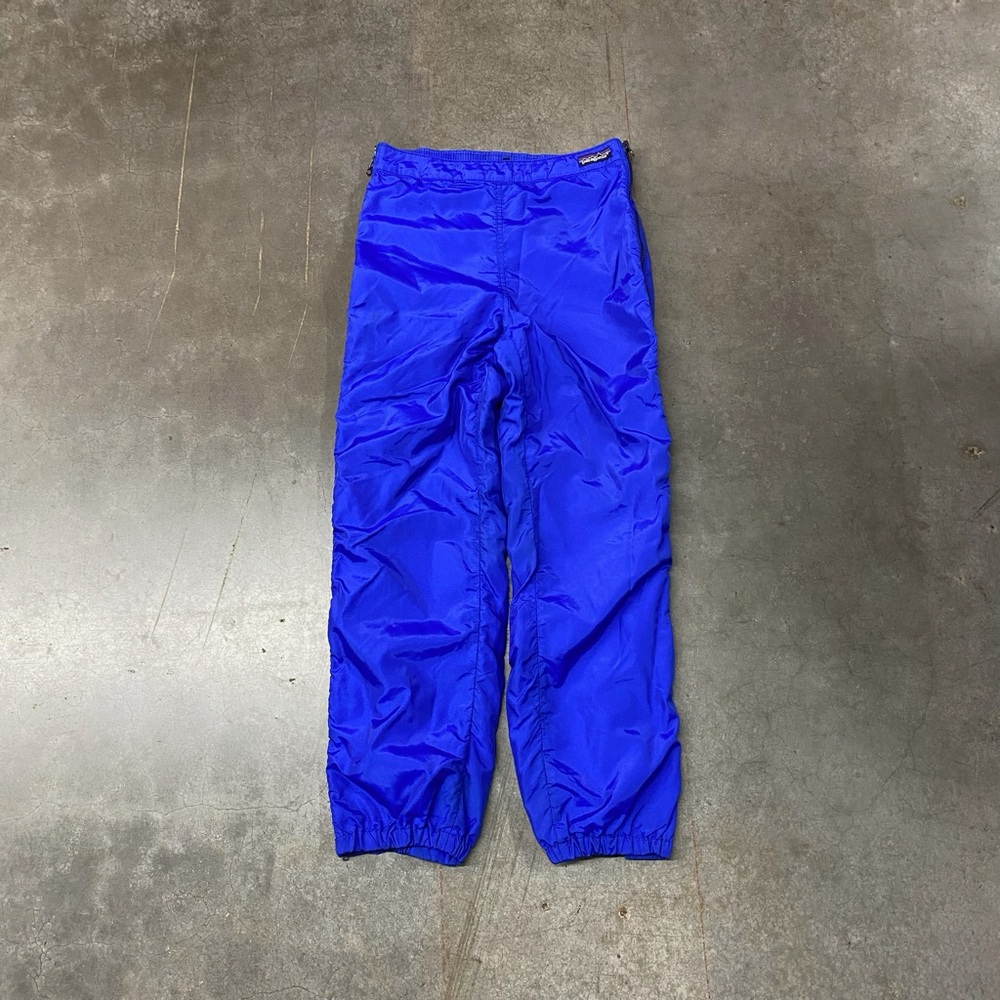VTG Patagonia Fleece Lined Snow Pants Blue Womens Size 6